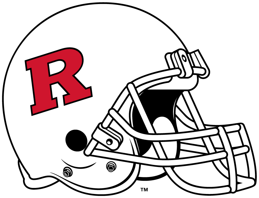 Rutgers Scarlet Knights 2016-2017 Helmet Logo v3 diy DTF decal sticker